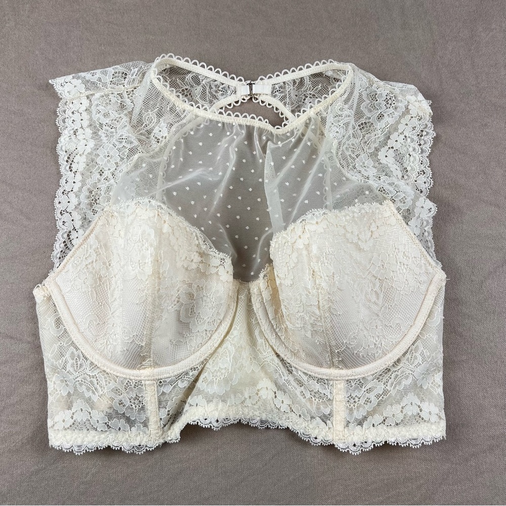 Dobreva Lace Bralette in Cream